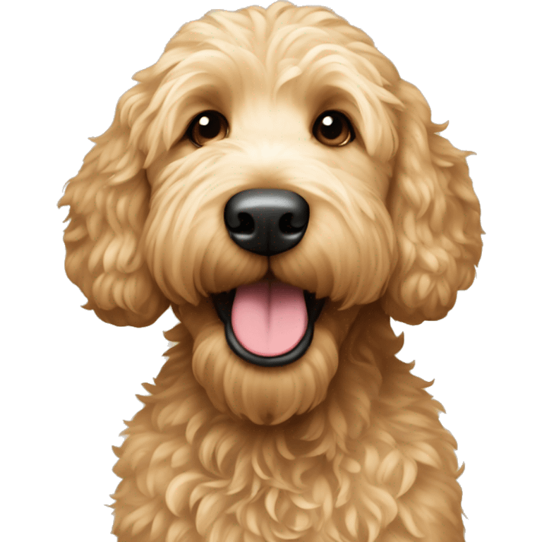 Goldendoodle emoji