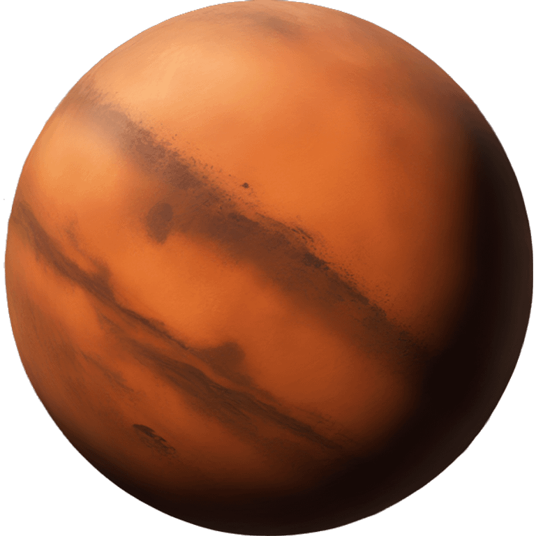 Mars planet emoji