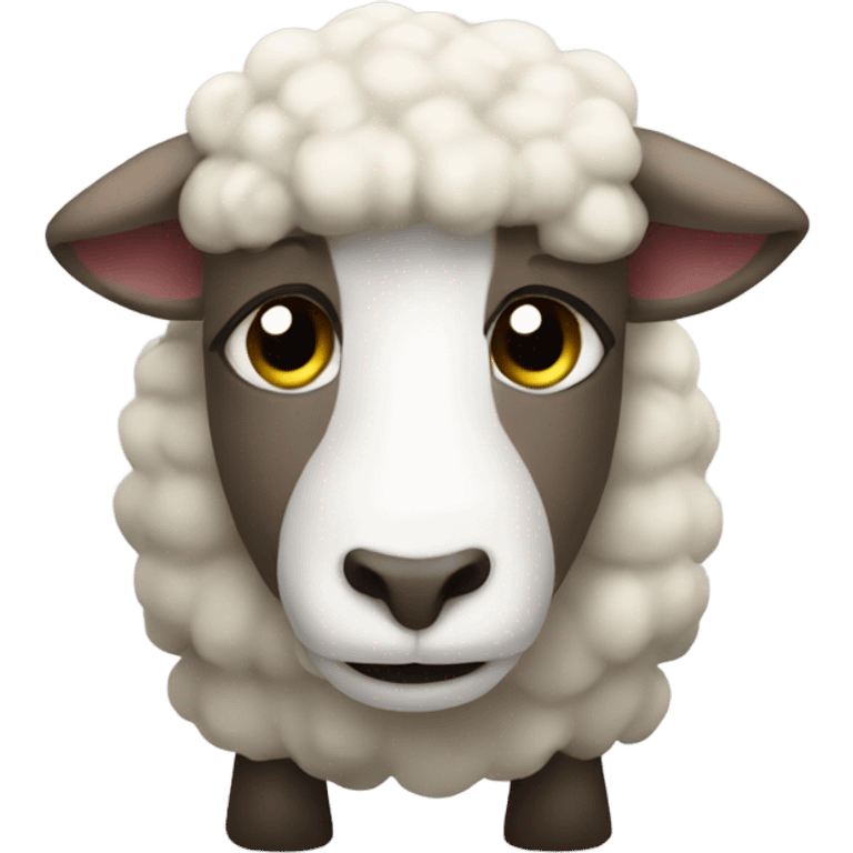 Make the sheep look like Rambo emoji