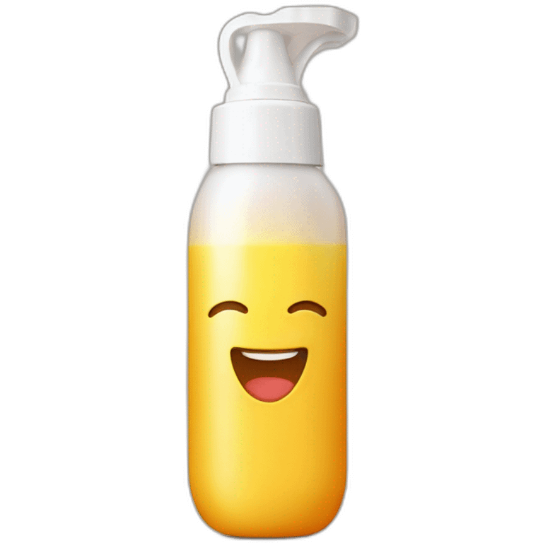 Sunscreen bottle emoji