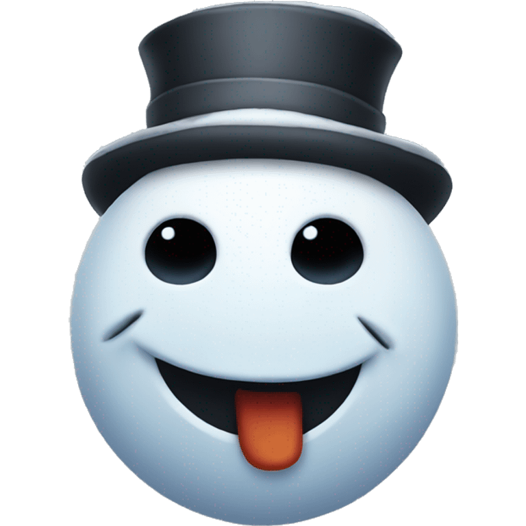 Evil snowman  emoji