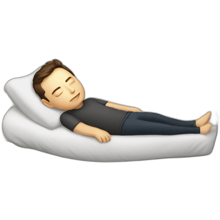 Elon musk sleeping emoji