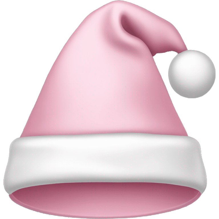 light pink santa hat emoji