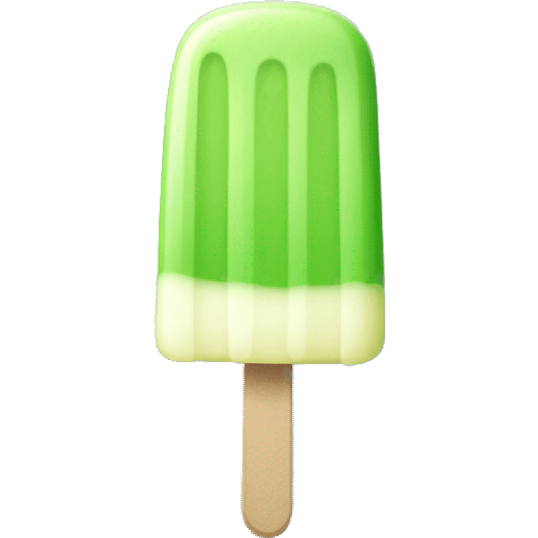 Light Green popsicle emoji