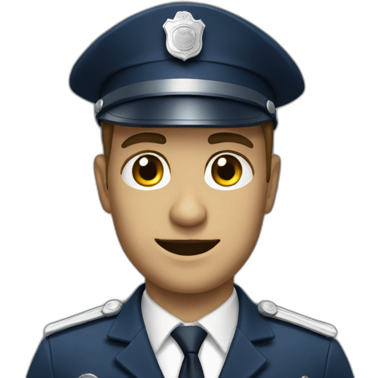 French police emoji