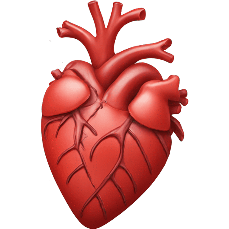 red heart anatomical emoji