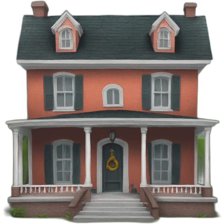 Murder house emoji