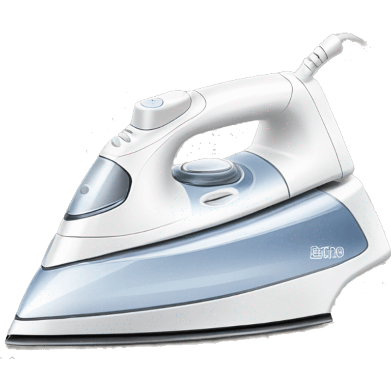 white hand steam iron emoji