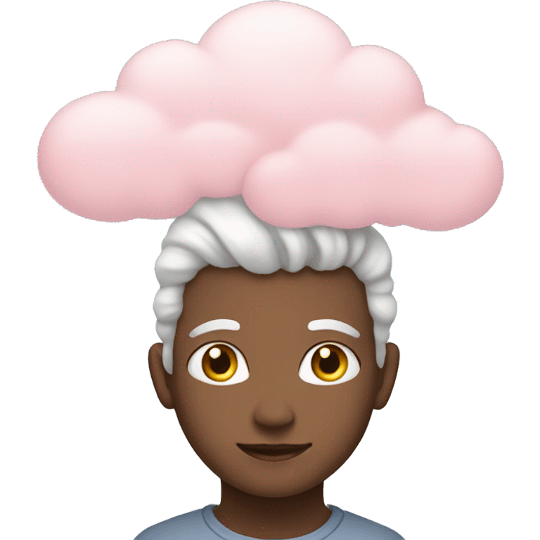 pastel pink cloud emoji