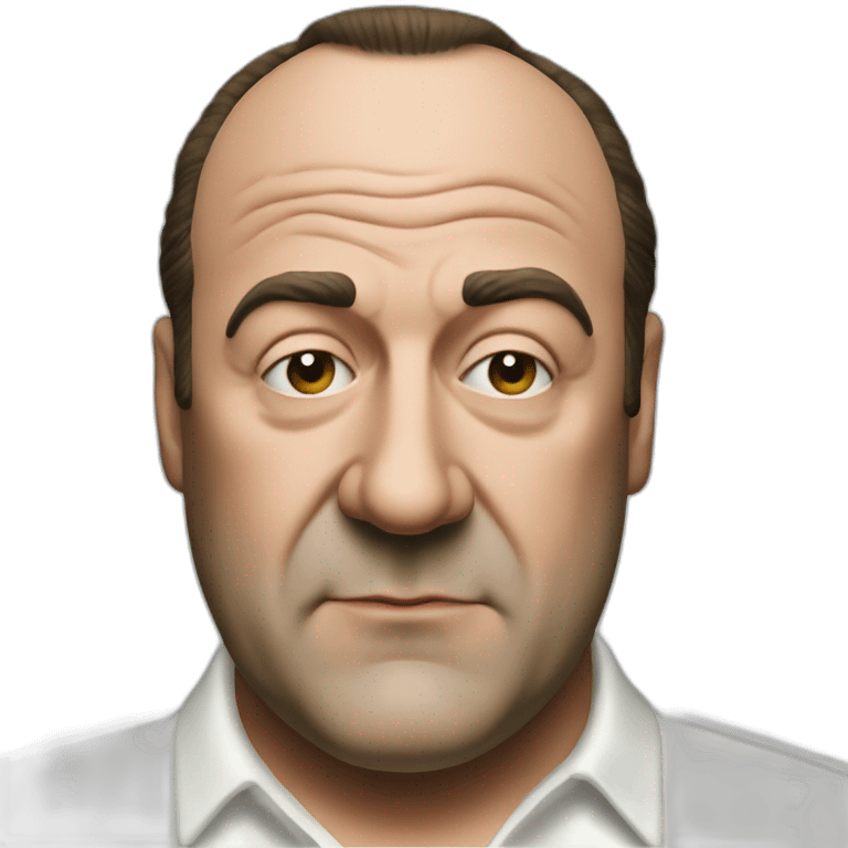 Tony soprano steam from nose emoji