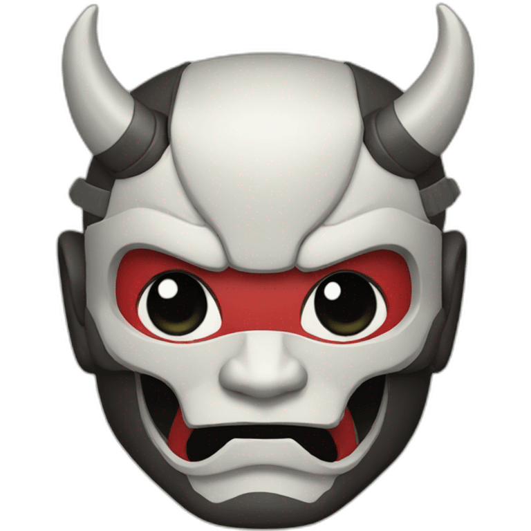 oni samurai emoji