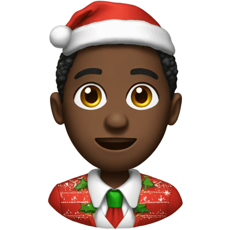 Diddy with Christmas suit emoji