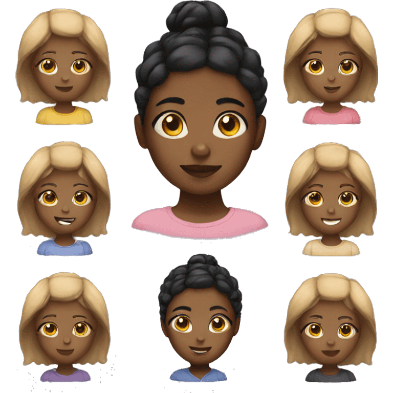 black girl emoji emoji