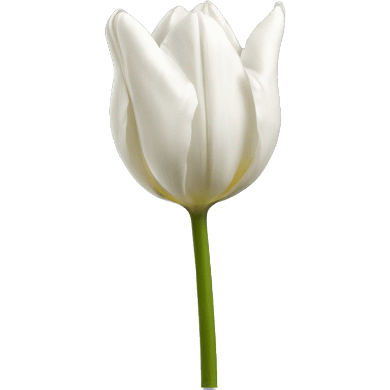 Tulipanes blancos  emoji