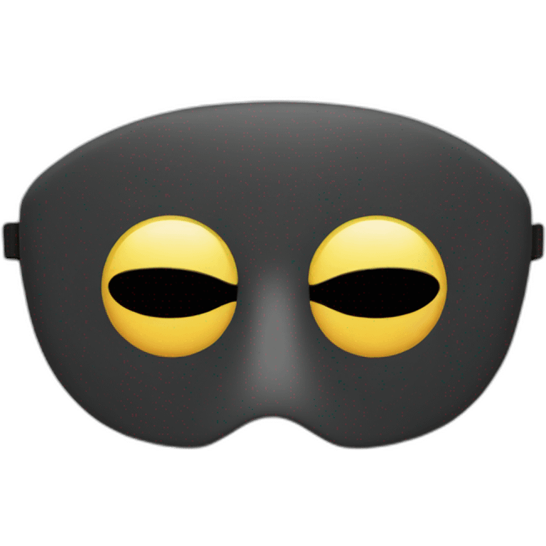 sleep mask emoji