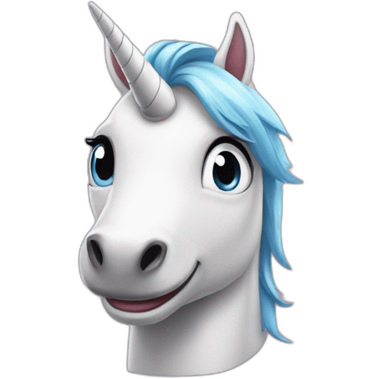 Chat licorne emoji