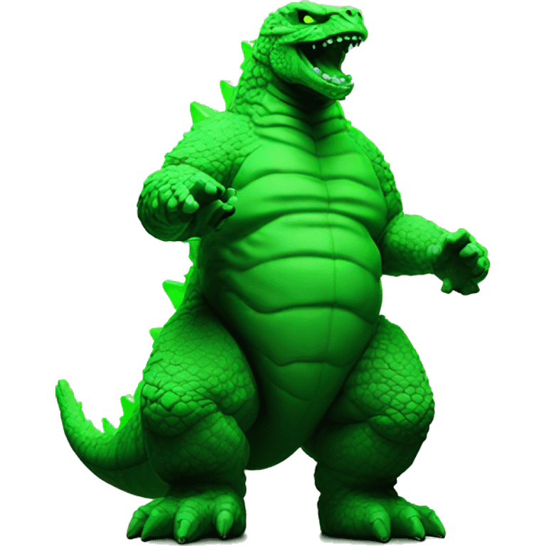 Godzilla uranium fluo toy emoji