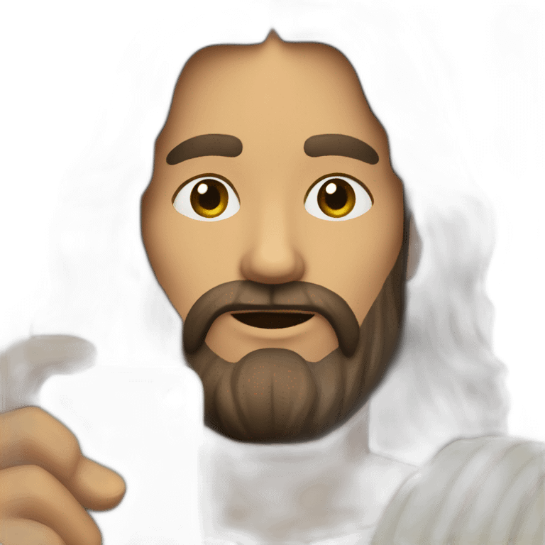 Jesus Taking Selfie emoji