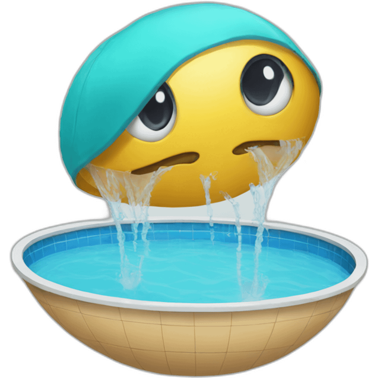 Piscine a balle emoji