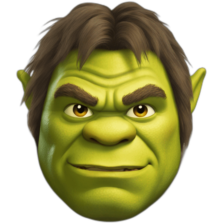 Shrek ogre emoji