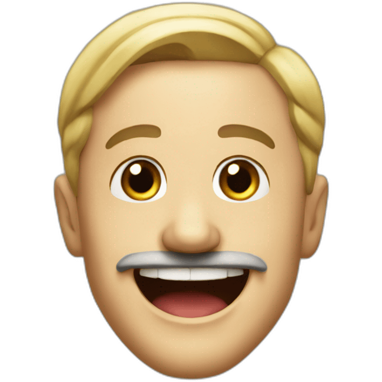 Adolf h smile emoji