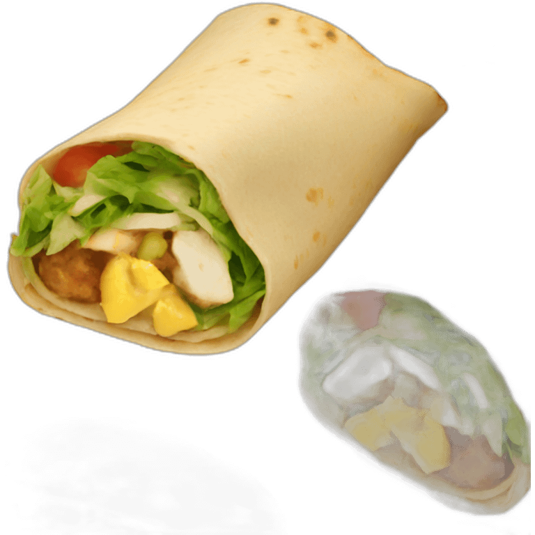 pita wrap emoji