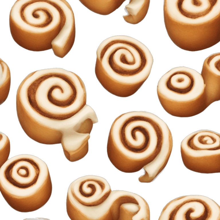 Light colored cinnamon roll  emoji