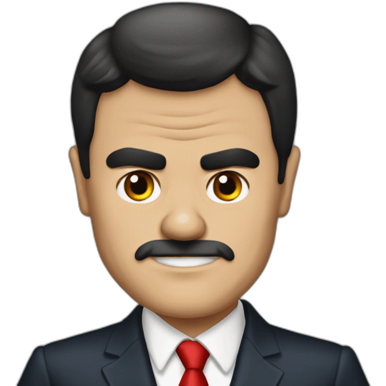 pedro sanchez (presidente de España) estilo gansta emoji