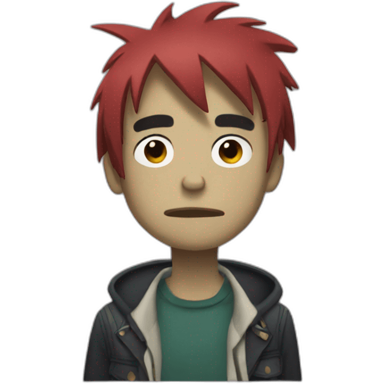 2d from gorillaz emoji