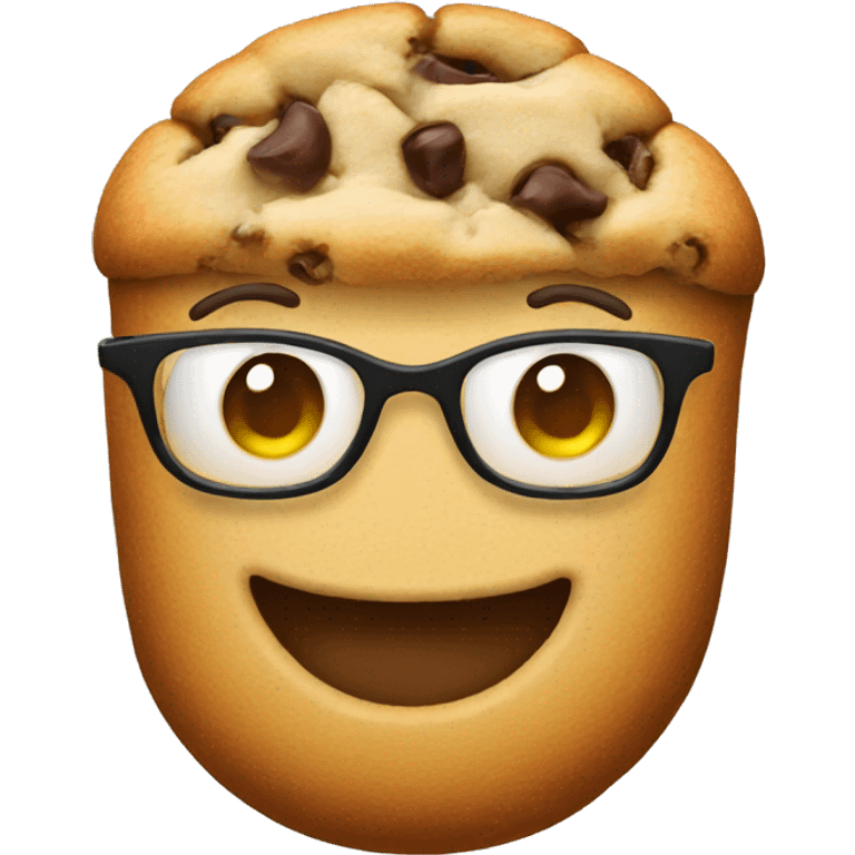 Smart cookie emoji