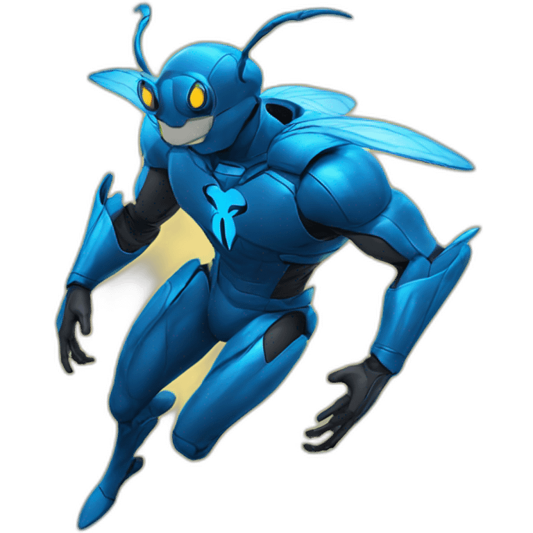 a blue beetle emoji