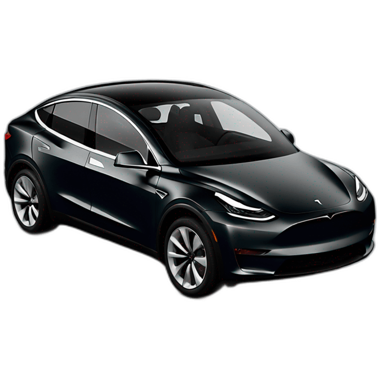 tesla model y emoji