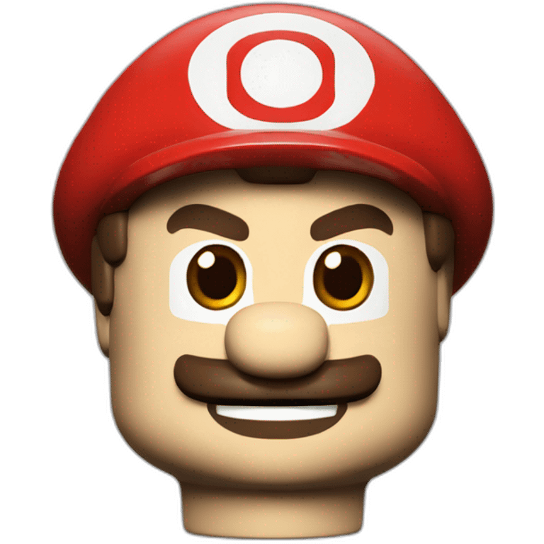 Lego Mario emoji