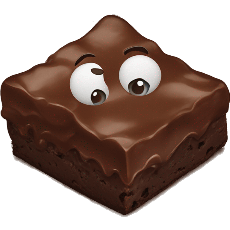 Brownie fudge emoji