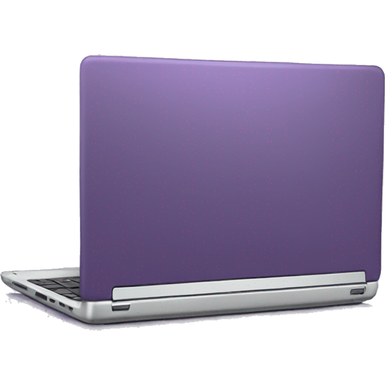 violet purple laptop emoji