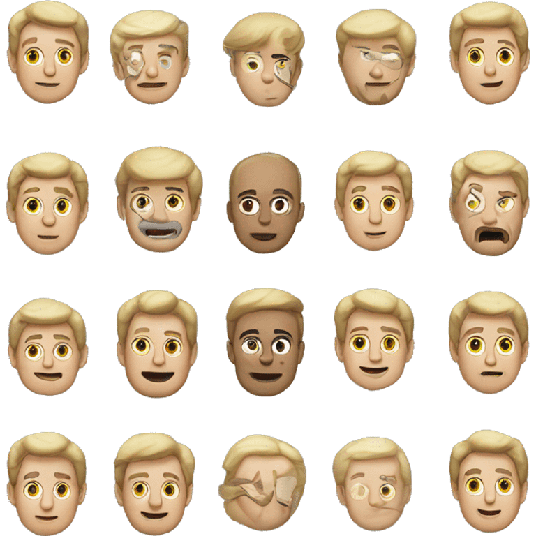 Белая мальтийская болонка emoji