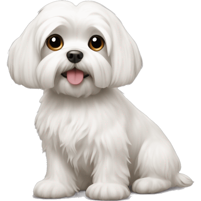 Dog Maltese emoji