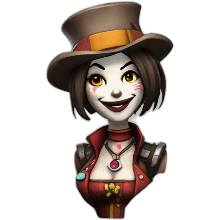 moxxi from borderlands happy face emoji