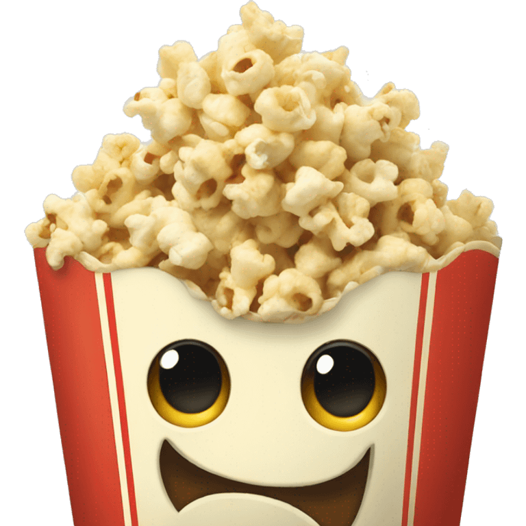 drama popcorn emoji