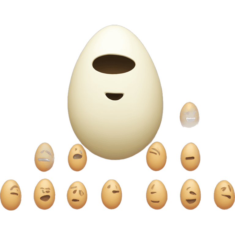 Dancing egg emoji