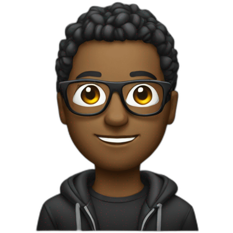 dj with glasses emoji