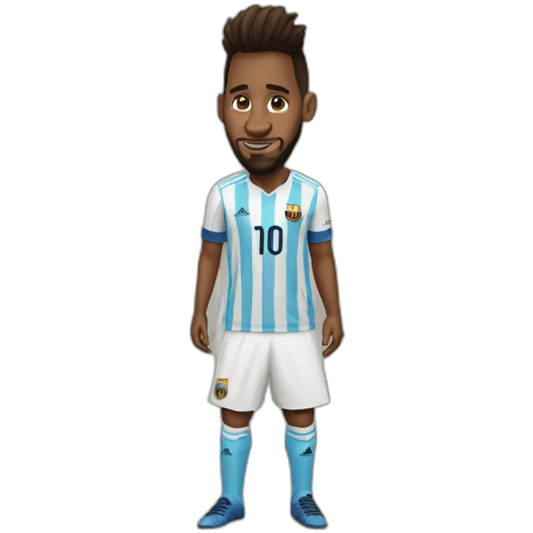 messi as goat emoji