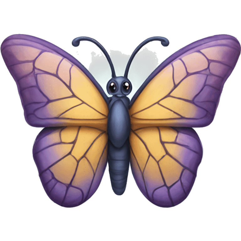 butterfly brain emoji