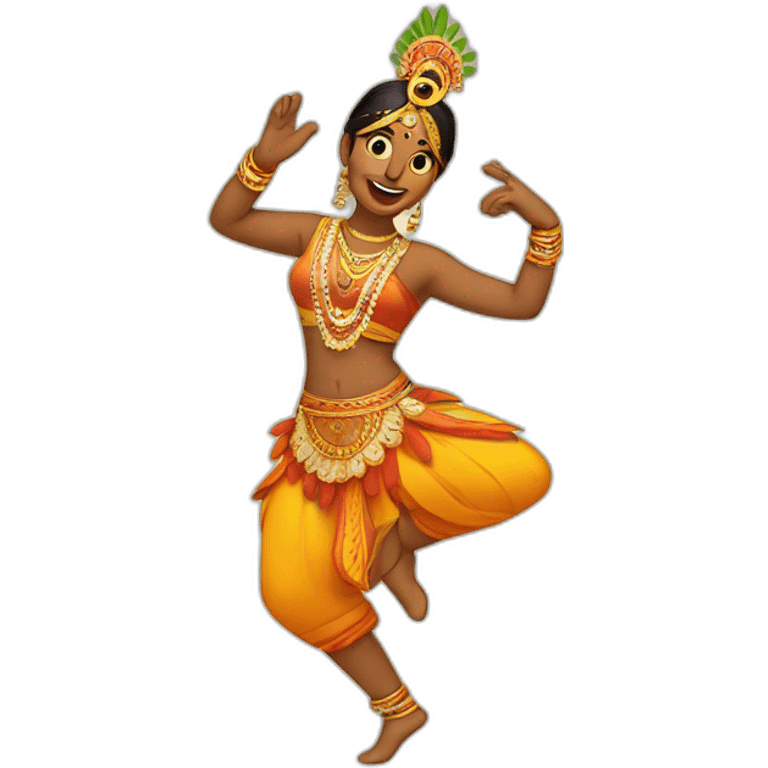 Indian dancing emoji