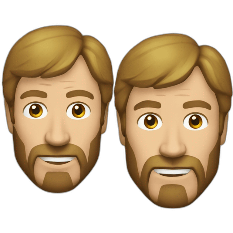 Chuck norris head emoji