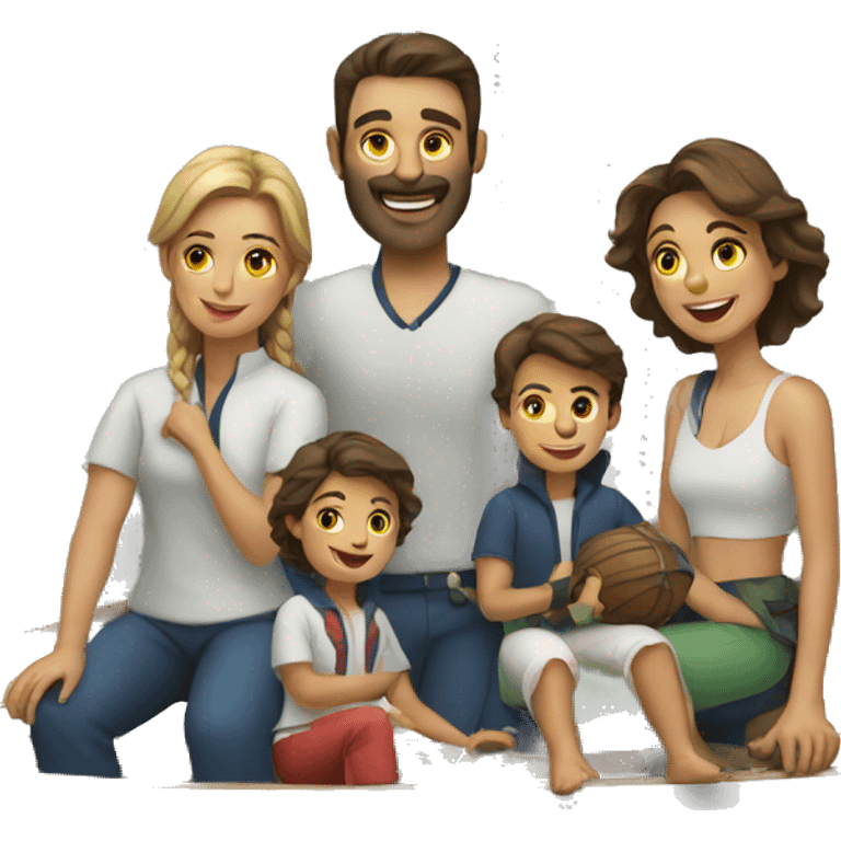 sailing family emoji