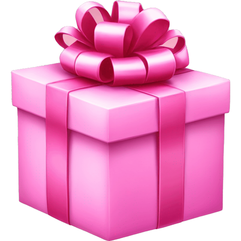 pink birthday gift box emoji