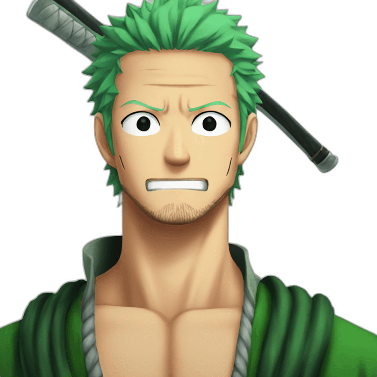 Zoro one piece emoji