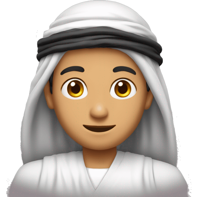 un garçon arabe qui est roi  emoji