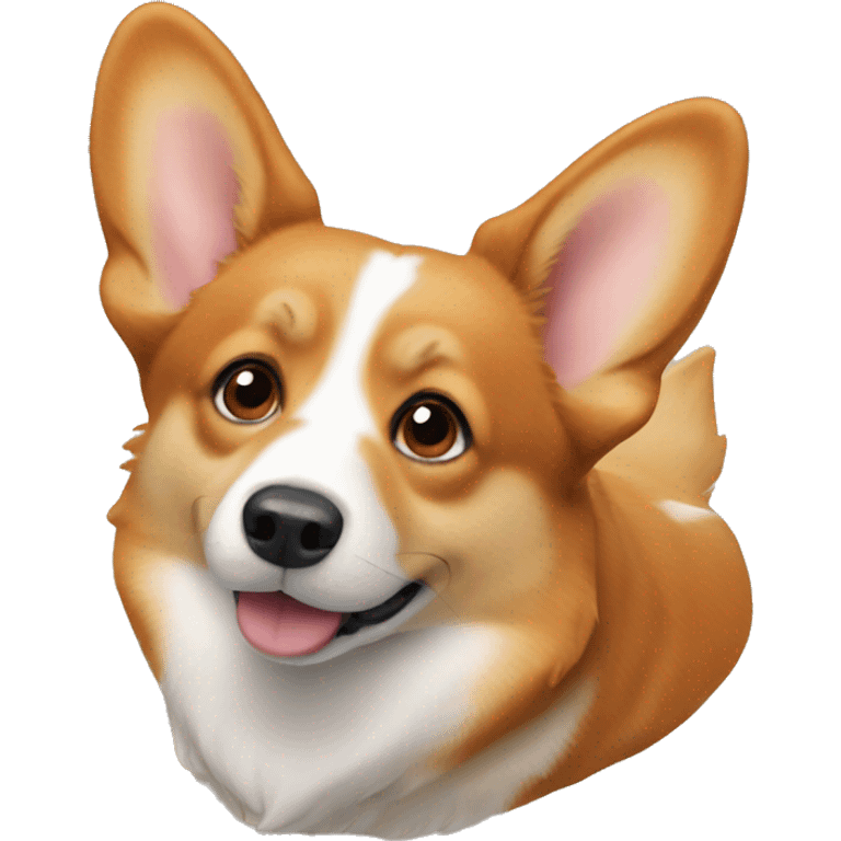 Corgi ginger emoji